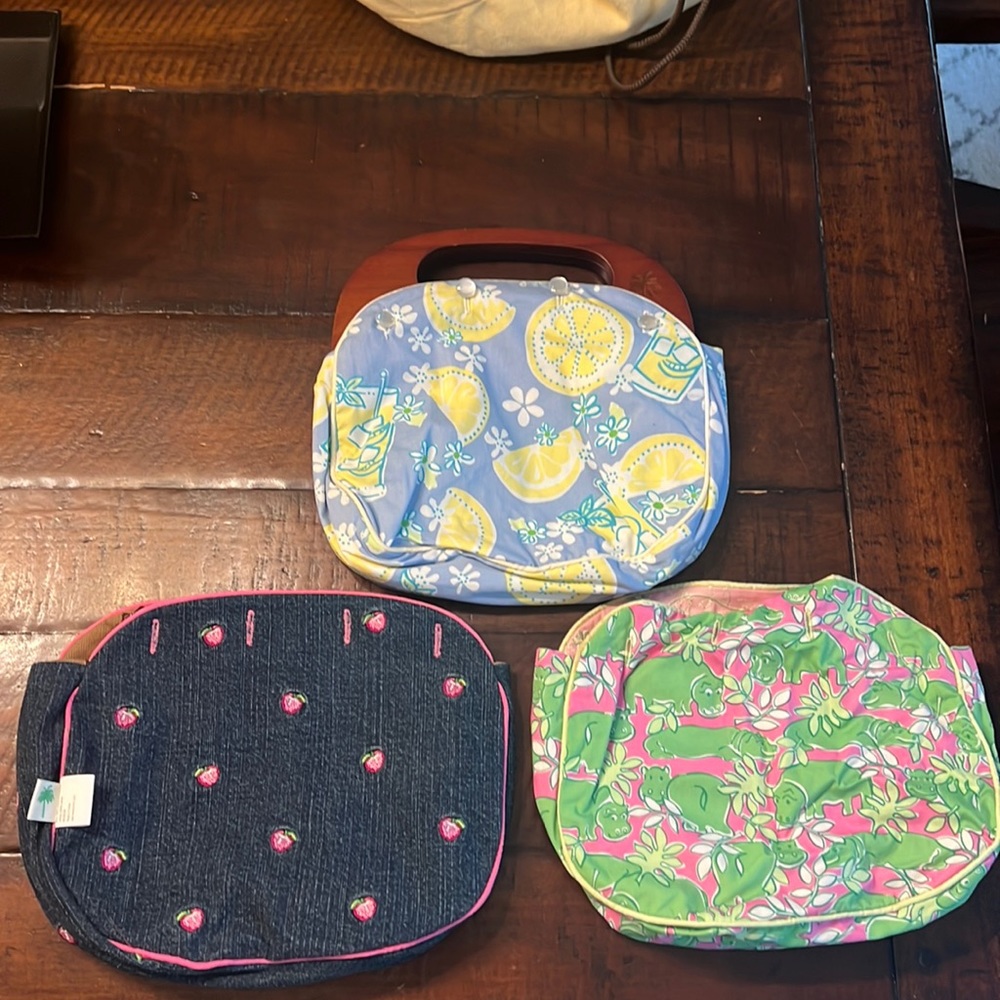 Lily Pulitzer - vintage Bermuda bag interchangeable hand bag
